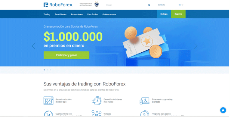 RoboForex el mejor Broker de Forex