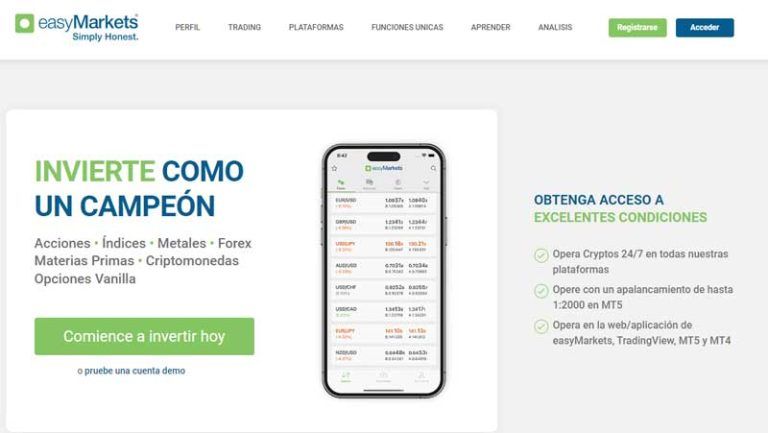 opinión de EasyMarkets